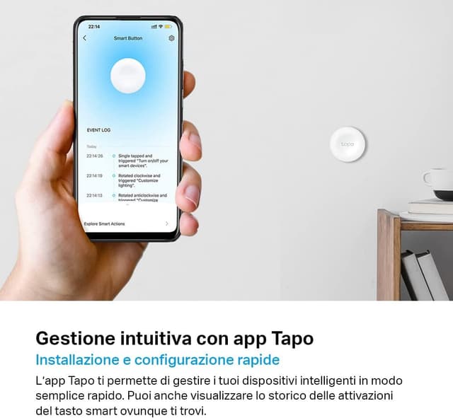 Thumbnail 6 de TP-Link Tapo S200B Smart Button per casa intelligente 🔘