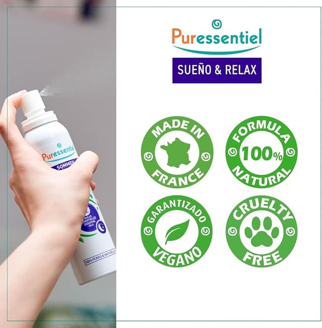 Thumbnail 3 de Puressentiel Sueño Spray Aéreo 12 Aceites Esenciales 75 ml 🌙