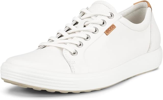 Detalle de ECCO Damen Halbschuhe Soft 7 – moderner Sneaker mit Vollnarben- und Nubukleder