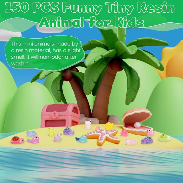 Thumbnail 5 de Luminous Resin Animals 150 PCS glow set