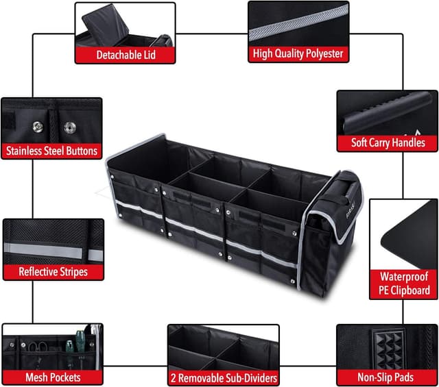 Thumbnail 4 de Farasla Trunk Organizer with Cooler Bag