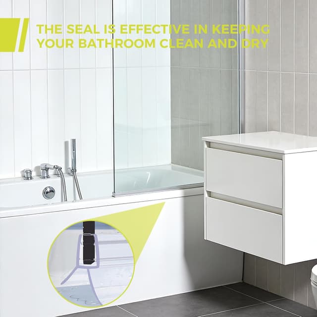 Thumbnail 6 de GECKOSEAL Shower Screen Seal Strip 90cm