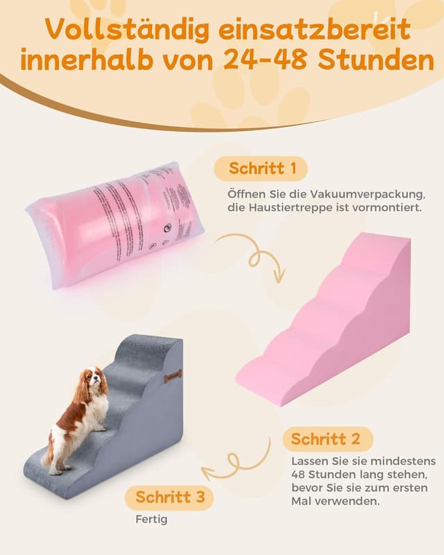 Thumbnail 2 de Escaliers pour Chien 5 Niveaux 40x87x60