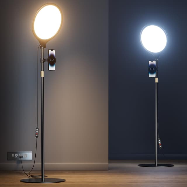 Imagen de 10.5" Ring Light with 69" Tripod en OfertitasTOP