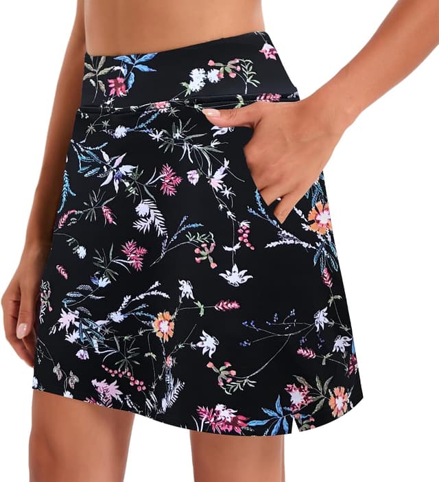 Detalle de Oyamiki Women’s Active Lightweight Skort for Tennis, Running, and Golf