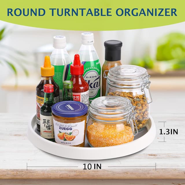 Detalle 2 de Lazy Susan Turntable 10 in Organizer Set