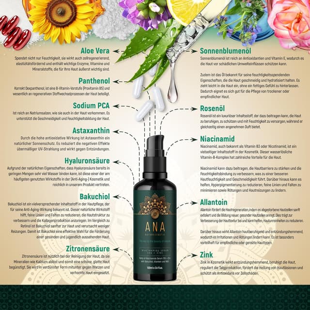 Thumbnail 4 de ANA Niacinamid Serum 10% 100 ml