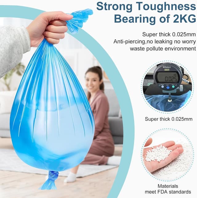 Thumbnail 1 de vacvad 4.5m Nappy Bin Refills 12-pack