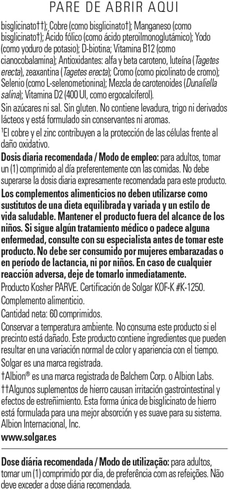 Thumbnail 1 de Solgar | Formula VM-75 | Refuerza tu Inmunidad 💪