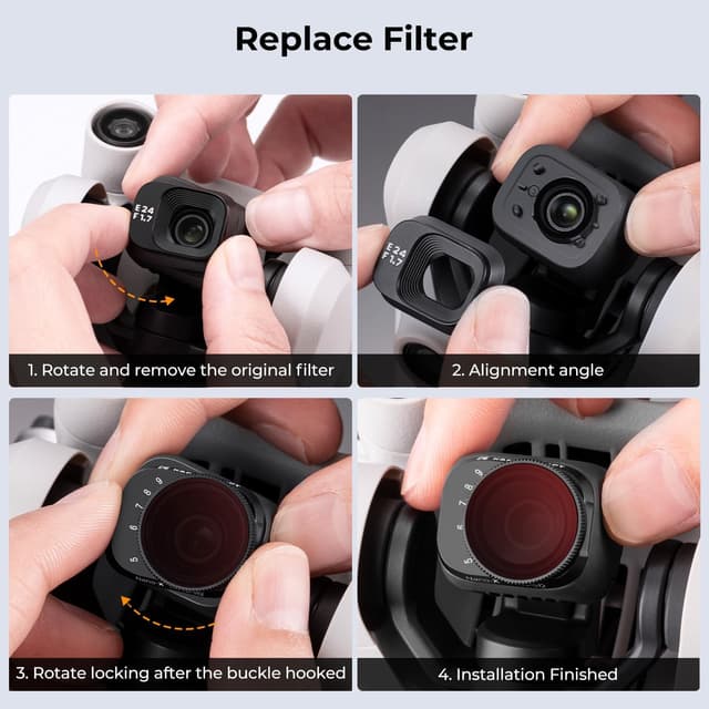 Thumbnail 6 de K&F Concept Filtro UV per Mini 3 Pro/Mini 3