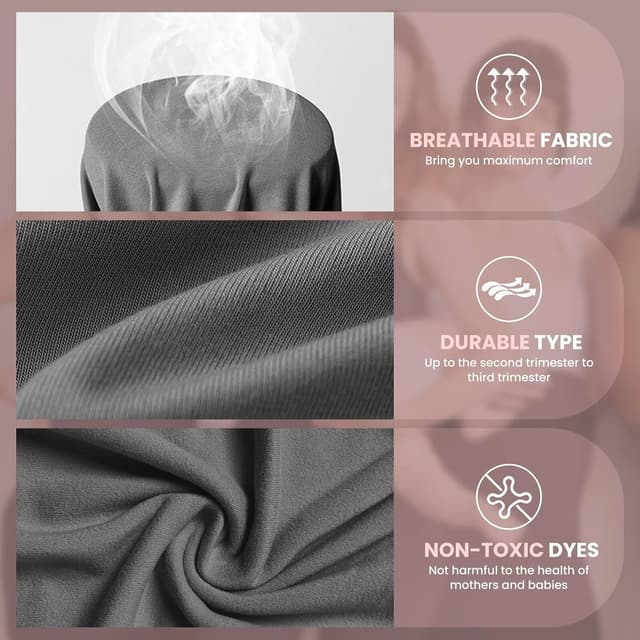 Detalle de Maternity bike shorts for pregnancy, QGGQDD