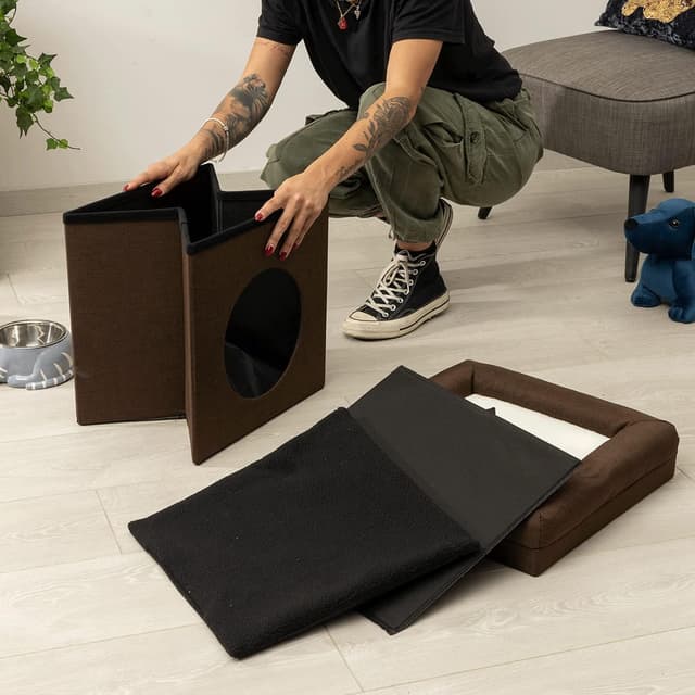 Thumbnail 5 de Baroni Home Cuccia Cane 38x38x42 cm