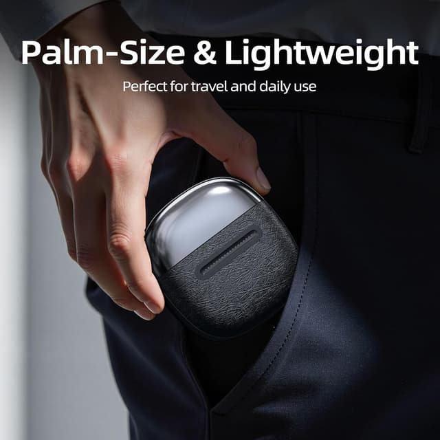 Thumbnail 6 de Mini Mens Electric Razor 90 Min Runtime — Foil Shaver 🪒