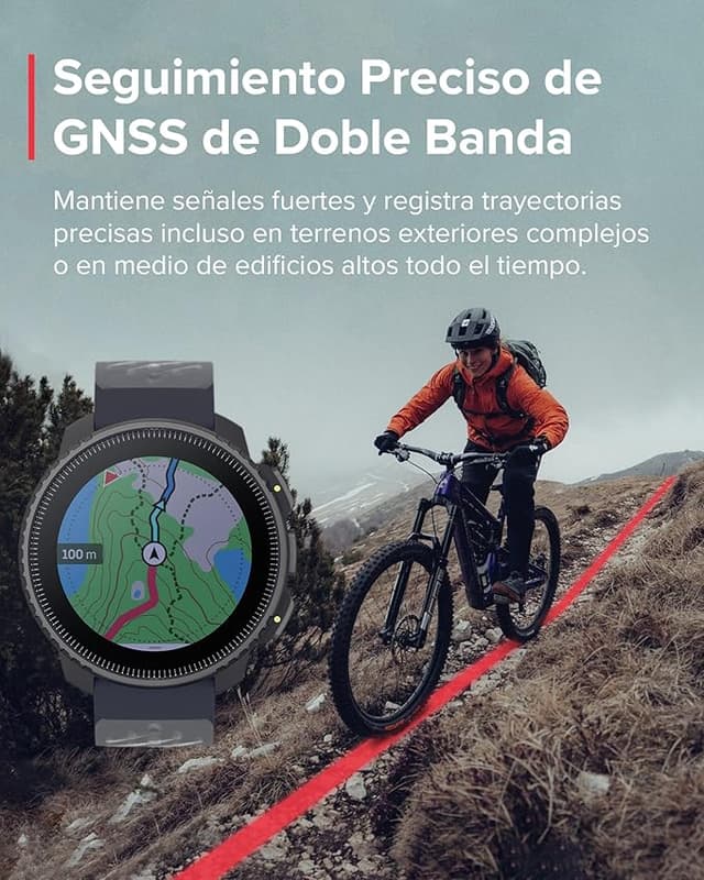 Detalle de SUUNTO Vertical Reloj deportivo GPS, autonomía 50 días