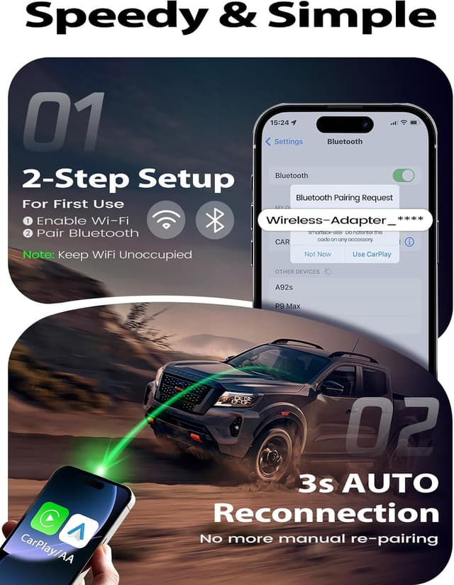 Thumbnail 6 de Wireless CarPlay Adapter UK