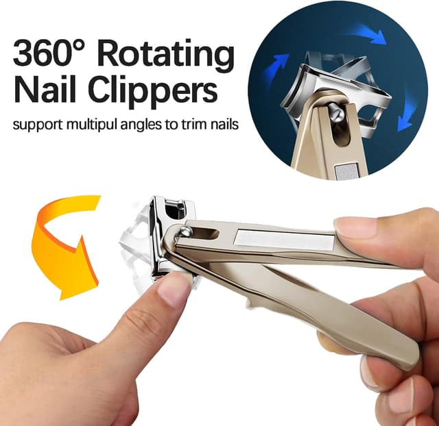 Detalle 2 de VOGARB 360° Rotating Nail Clippers for Seniors