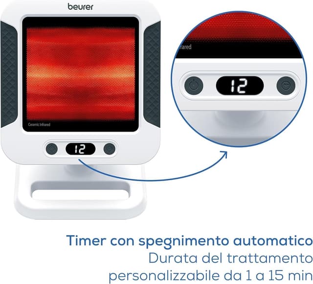 Thumbnail 5 de Beurer IL 60 XL lampada termica a raggi infrarossi 60 W ⏳