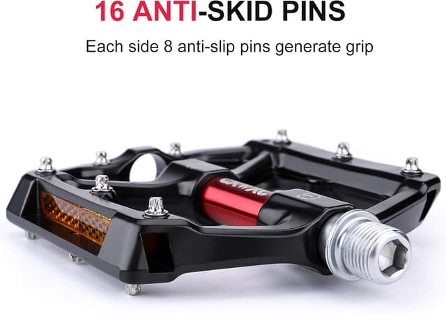 Detalle de CXWXC Road MTB pedals with Cr-Mo axle