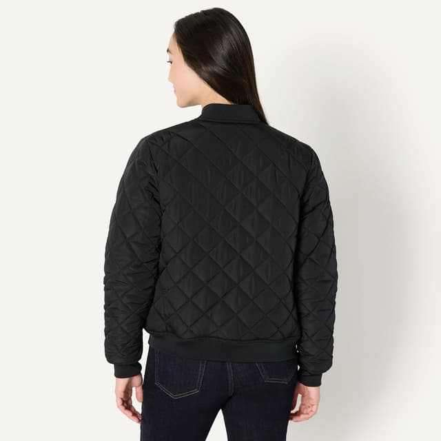 Detalle de Amazon Essentials Femme blouson bomber matelassé coupe classique