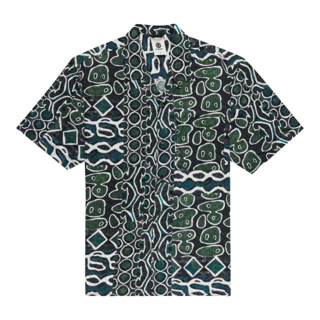 Detalle 2 de Element Thalweg camisa de hombre con lino