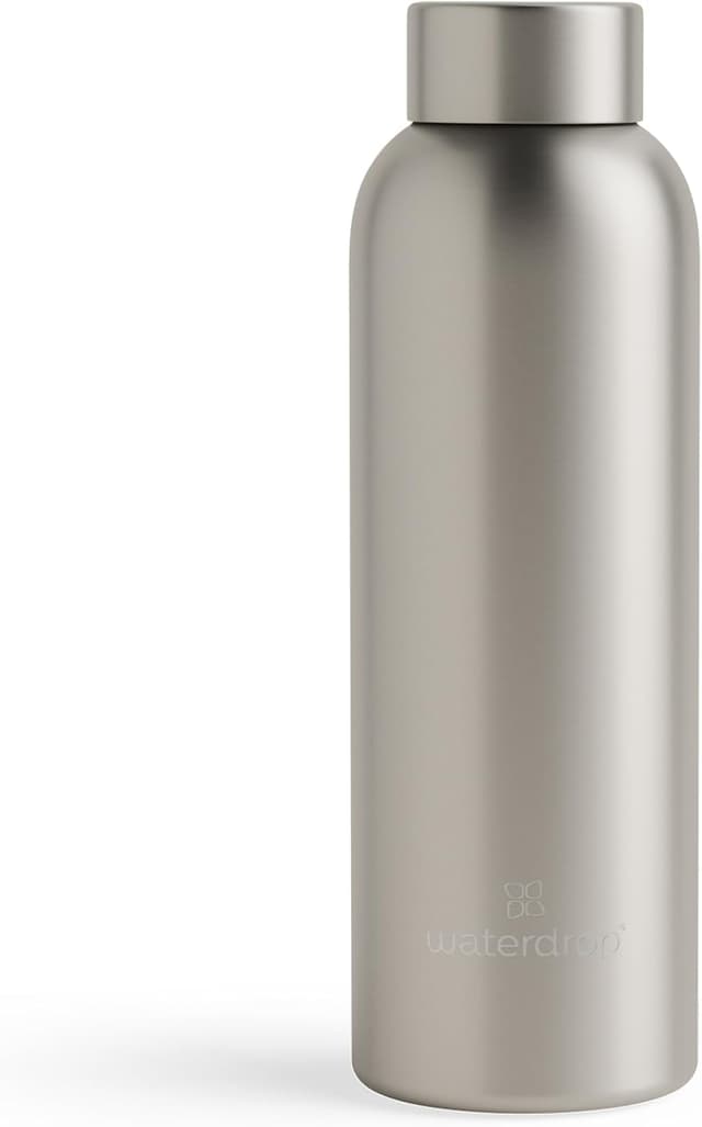 Detalle de waterdrop® Borraccia Termica in acciaio inox da 600 ml: mantiene caldo 24 ore e freddo 12
