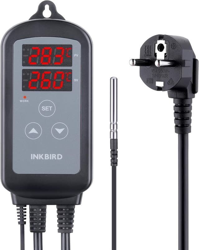 Imagen de Inkbird ITC-2T Thermostat 2 Ausgänge für Terrarien en OfertitasTOP