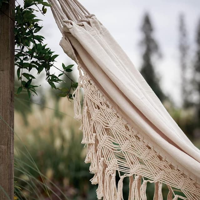 Thumbnail 2 de Hamaca de jardín 2 personas algodón Boho