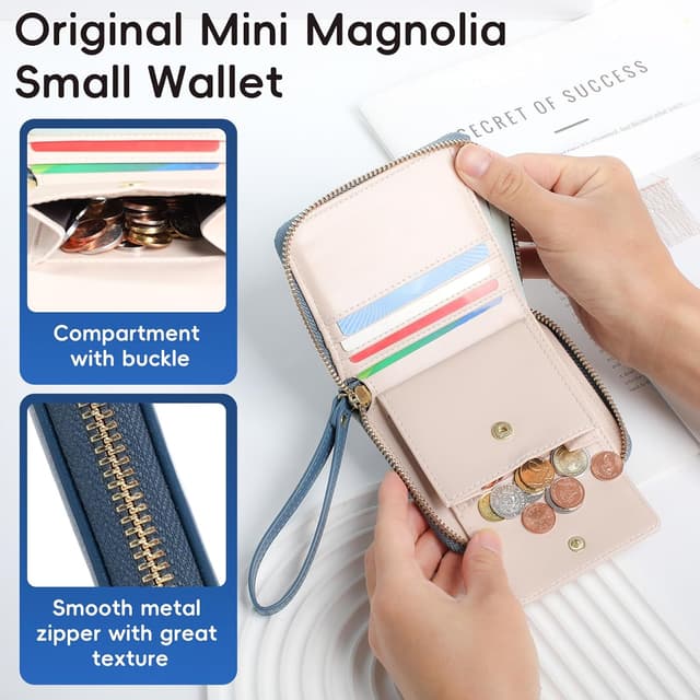 Thumbnail 2 de Pomelo Best Monedero Mujer Piel 11x9,5 cm 👜