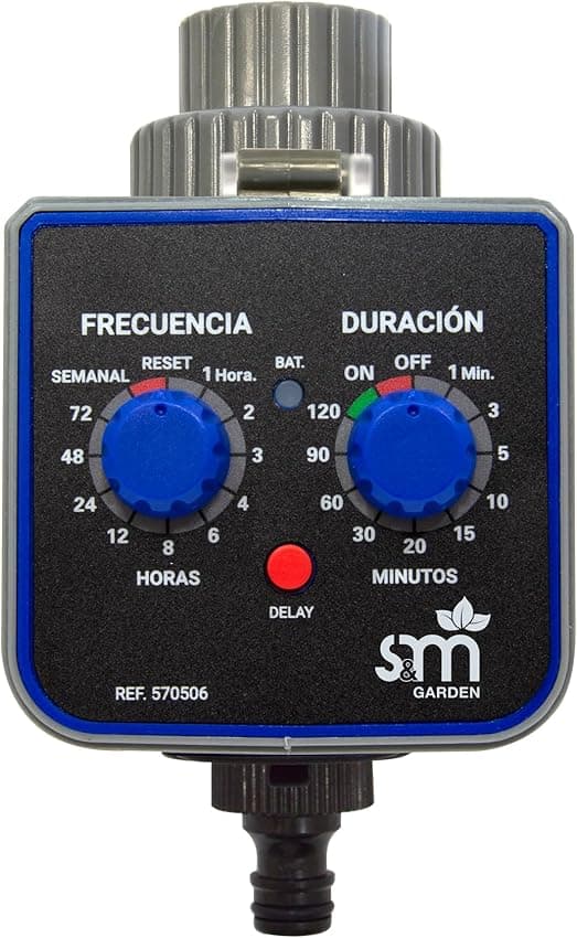 Thumbnail 1 de S&M 590054 Programador de grifo 3/4" para riego automático