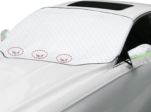 Detalle de Starlife Windscreen Cover Frost — Magnetic windscreen cover