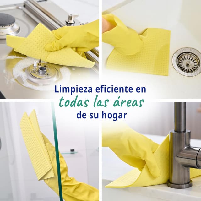 Detalle 2 de Spontex The Essentials Bayetas 20,6x18 cm