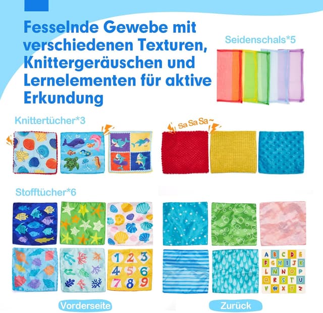 Thumbnail 4 de hahaland Baby Spielzeug Tissue Box 6 Monate