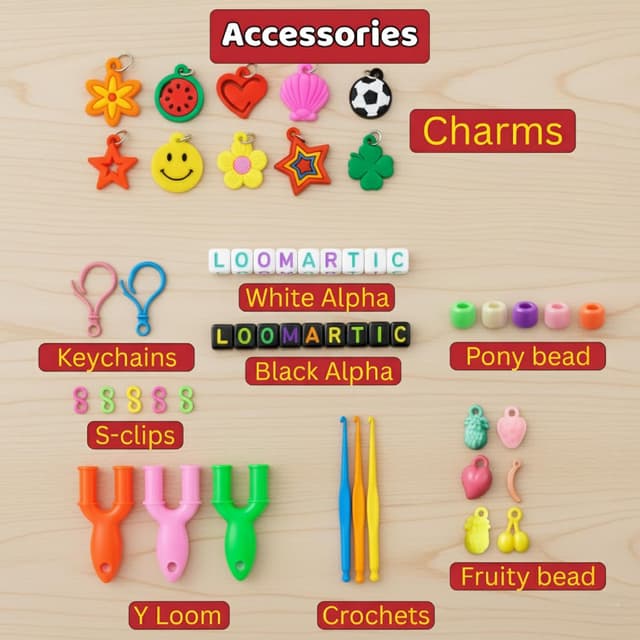 Detalle 2 de Loomartic Loom Bands Kit 3000+
