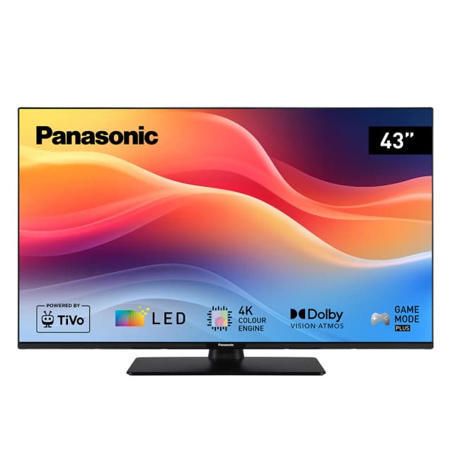 Detalle de Panasonic TB-43W61AEZ TV LED 43" UHD 4K Smart con HDR10, HLG, Dolby Vision y TiVo (reacondicionada Grado B)