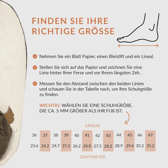 Detalle de Green Comfort NEPAL Hausschuhe aus Filz