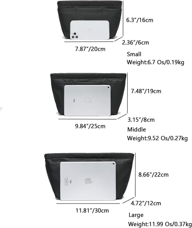 Thumbnail 1 de YONBEN Handbag Organizer Insert Bag — Large S