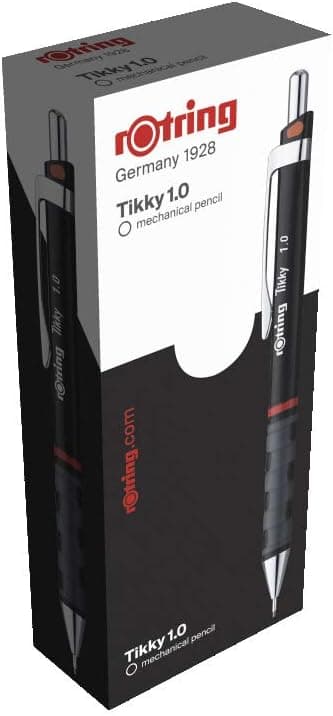 Thumbnail 6 de Rotring Tikky Portemine HB 0,5 mm Iris (bleu) – 12 pièces, prise caoutchoutée et confort d’écriture