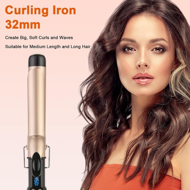 Detalle 2 de 32mm Tourmaline ceramic curling tong