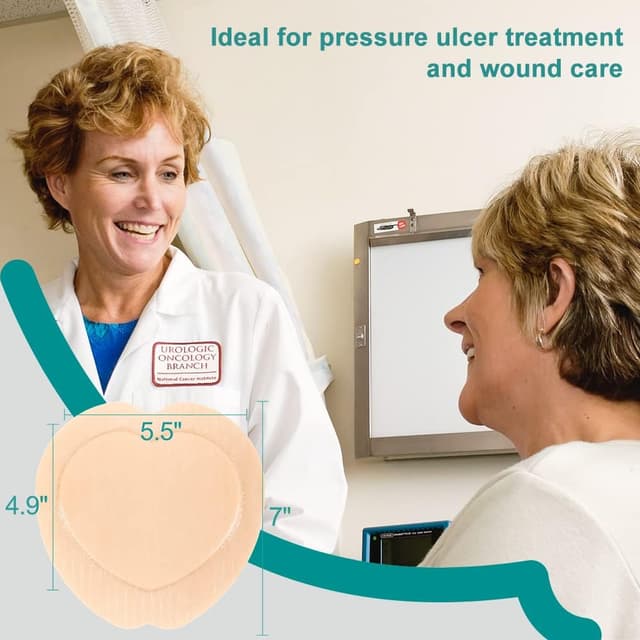Thumbnail 4 de Dimora Foam Sacral Wound Dressing 7 x 7 in