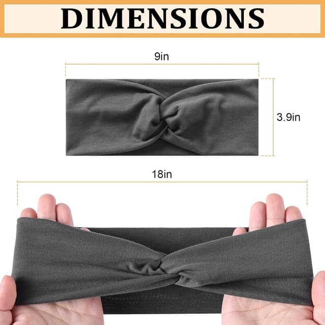 Thumbnail 1 de Stretchy Sport Headbands 12-pack for Women