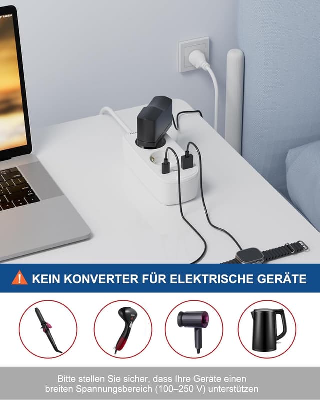 Thumbnail 6 de Reiseadapter Thailand 1,5 m đ