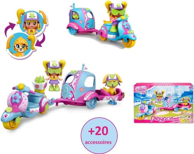 Thumbnail 8 de Pinypon My Puppy and Me 🐶 Moto y Figures para niños