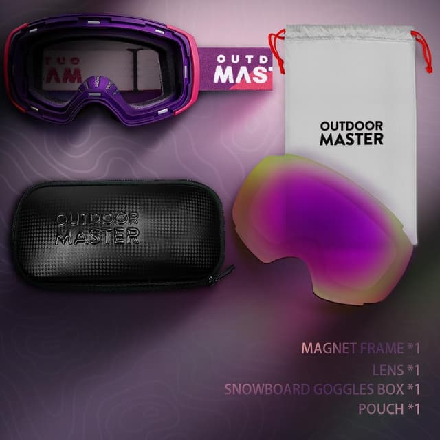 Thumbnail 2 de OutdoorMaster Ski Goggles PRO Frameless