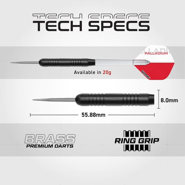 Detalle de Winmau Diamond Plus PDC Tournament Dartboard with Ultra-Thin Wire System