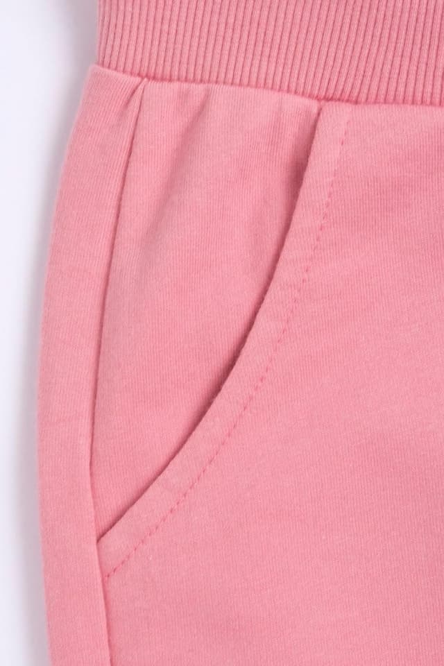 Detalle 2 de Chicco set di 2 pantaloni lunghi per bambina in felpa 100% cotone