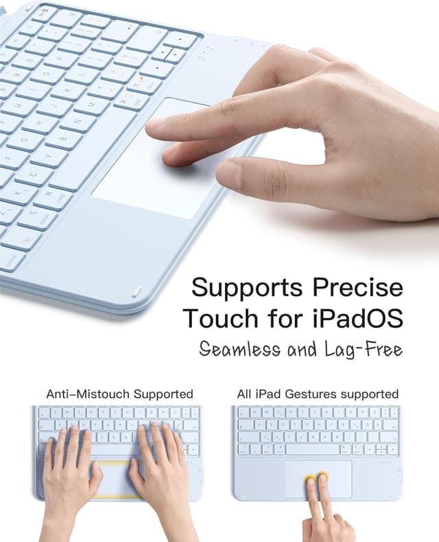 Thumbnail 6 de Inateck Ultralight Keyboard Case with Touchpad