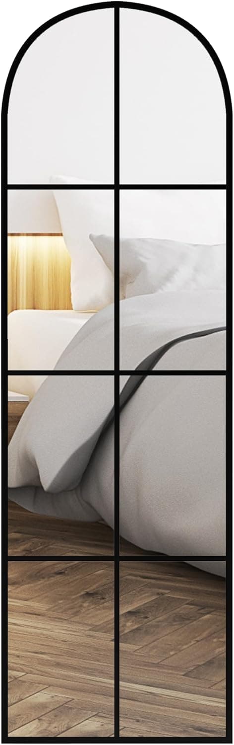 Imagen de HOMCOM Espejo Ventana 40x160 Negro en OfertitasTOP