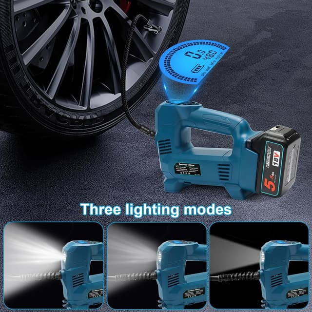 Thumbnail 5 de QUPERR Portable Tyre Inflator 10.34 Bar