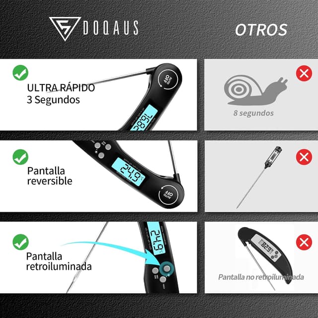 Thumbnail 5 de DOQAUS Termómetro cocina 3s