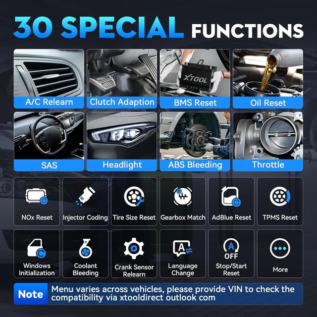 Thumbnail 2 de XTOOL D6S OBD2 Diagnostic Scanner 2025